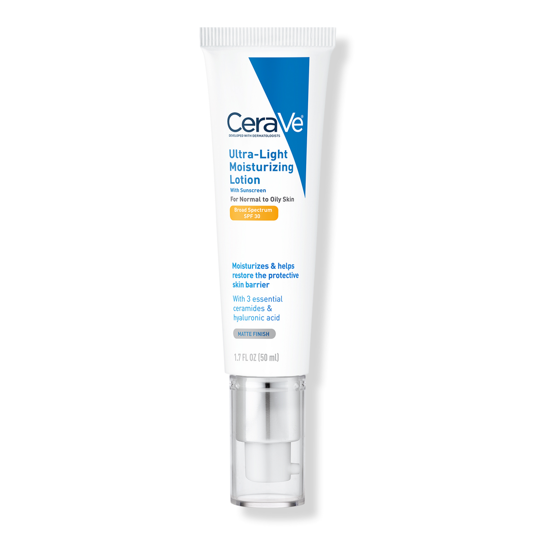CeraVe Ultra-Light Moisturizing Lotion with SPF 30 for Balanced to Oily Skin #1
