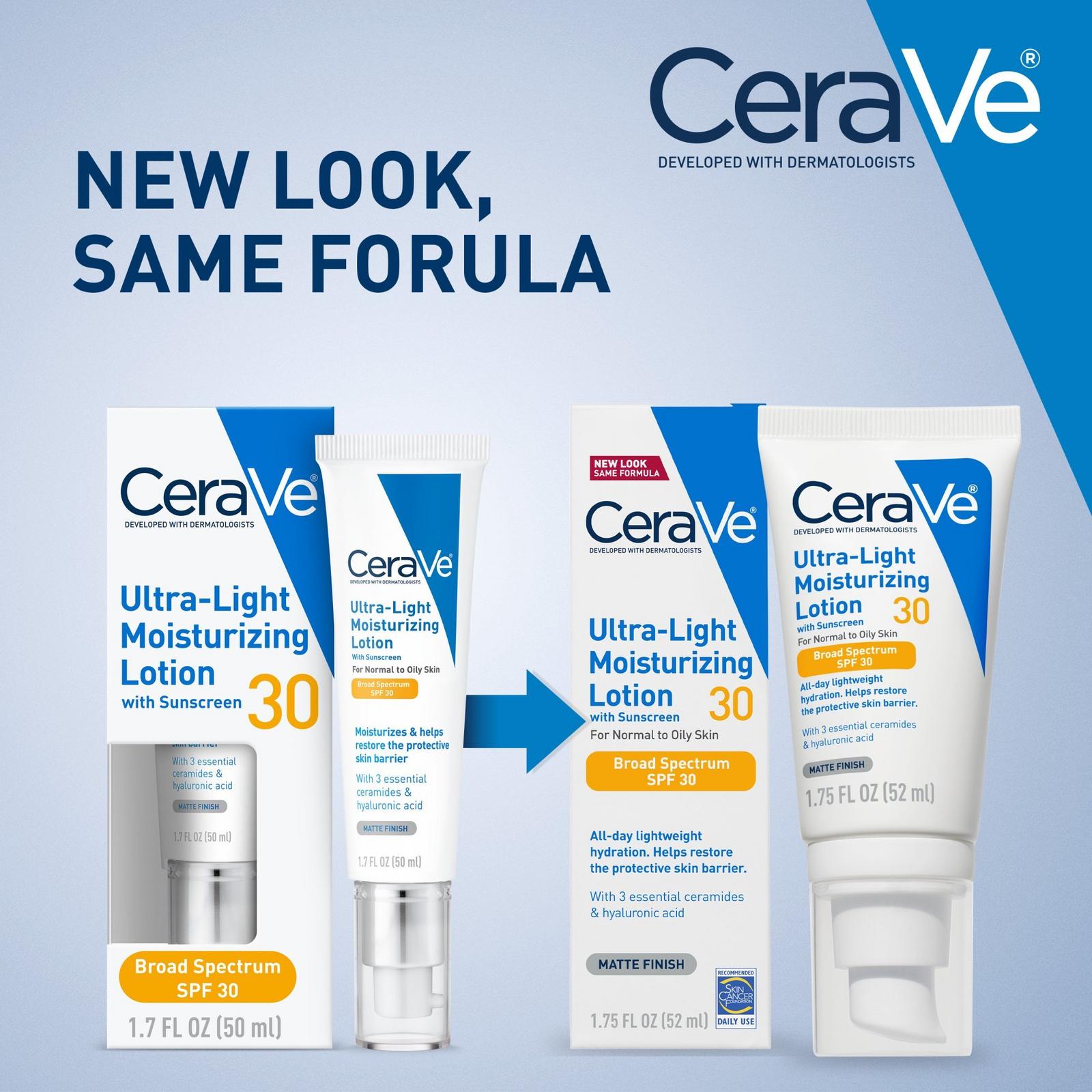 Ultra-Light Moisturizing Lotion with SPF 30 for Balanced to Oily Skin