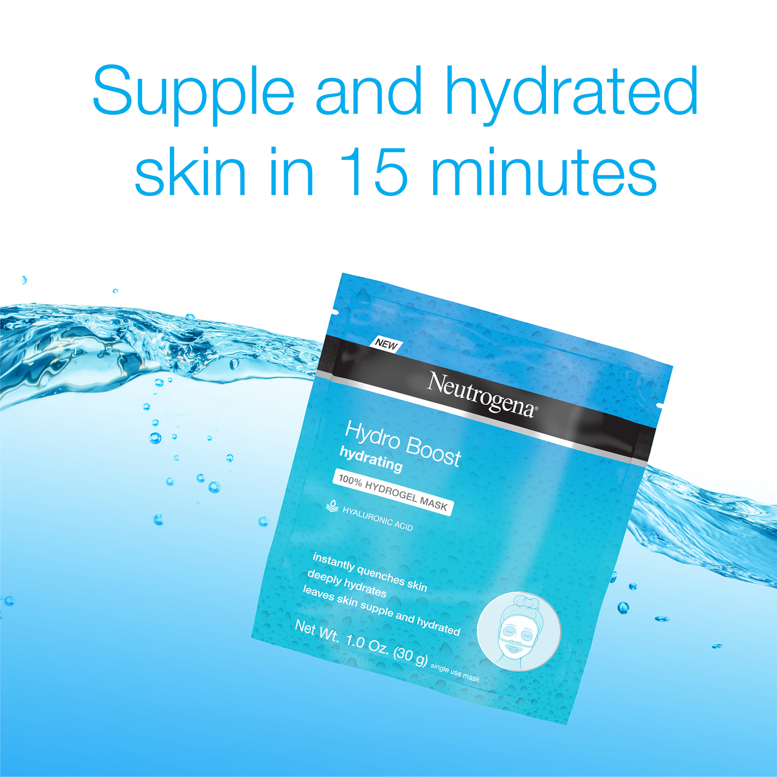 Hydro Boost Hydrating 100% Hydrogel Mask