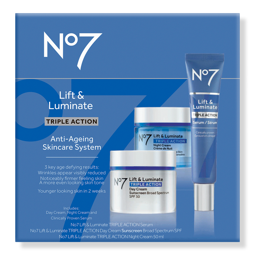 No7 Lift & Luminate Triple Action 3-Piece Skincare System #1