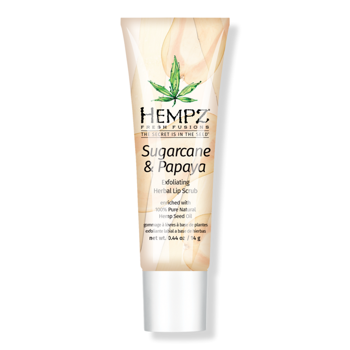 Sugarcane & Papaya Exfoliating Herbal Lip Scrub Hempz Ulta Beauty