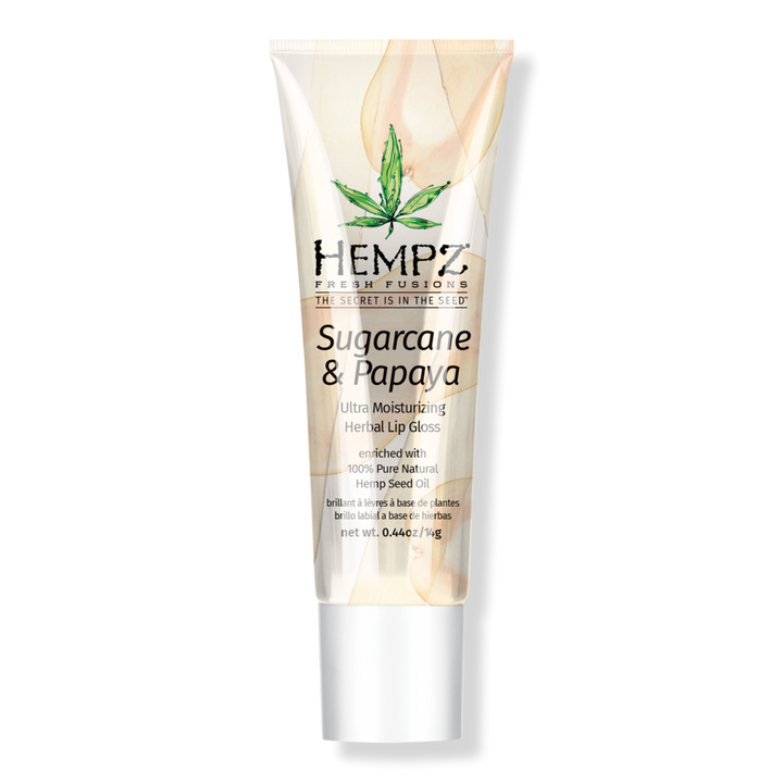 Hempz Sugarcane & Papaya Exfoliating Herbal Lip Gloss #1