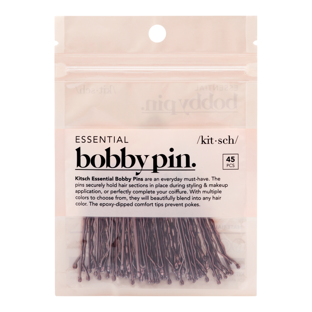 Kitsch Essential Bobby Pins - Brown