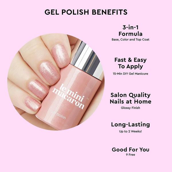Le Mini Macaron 1-Step DIY Glossy Gel Manicure Kit #7