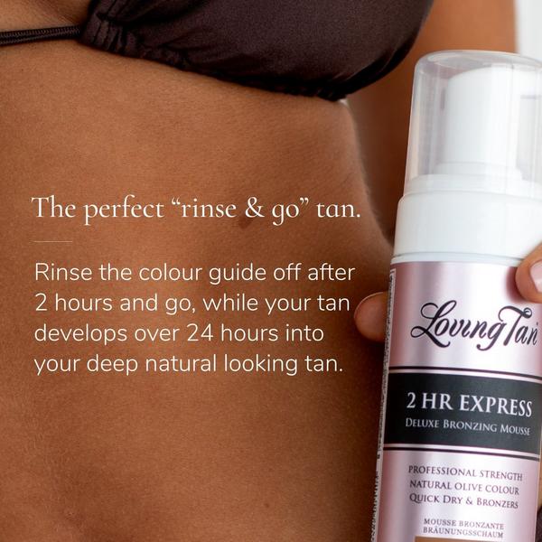 Loving Tan 2 HR Express Self Tanning Mousse Dark #8