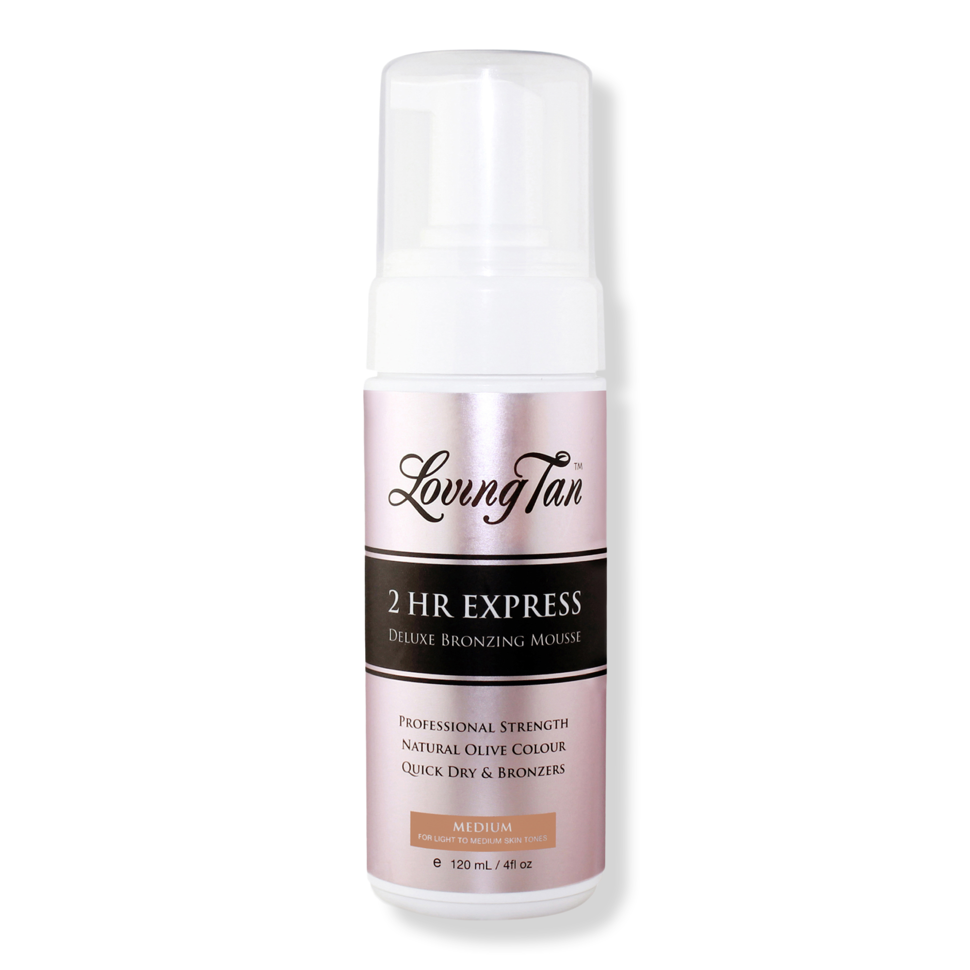 Loving Tan 2 HR Express Self Tanning Mousse Medium #1