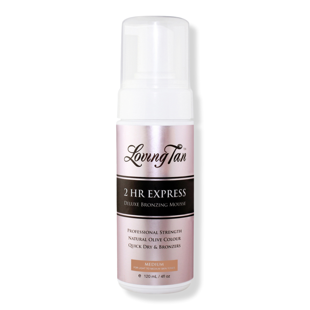 Loving Tan 2 Hr Express Self Tanning Mousse Medium - 4.0 oz