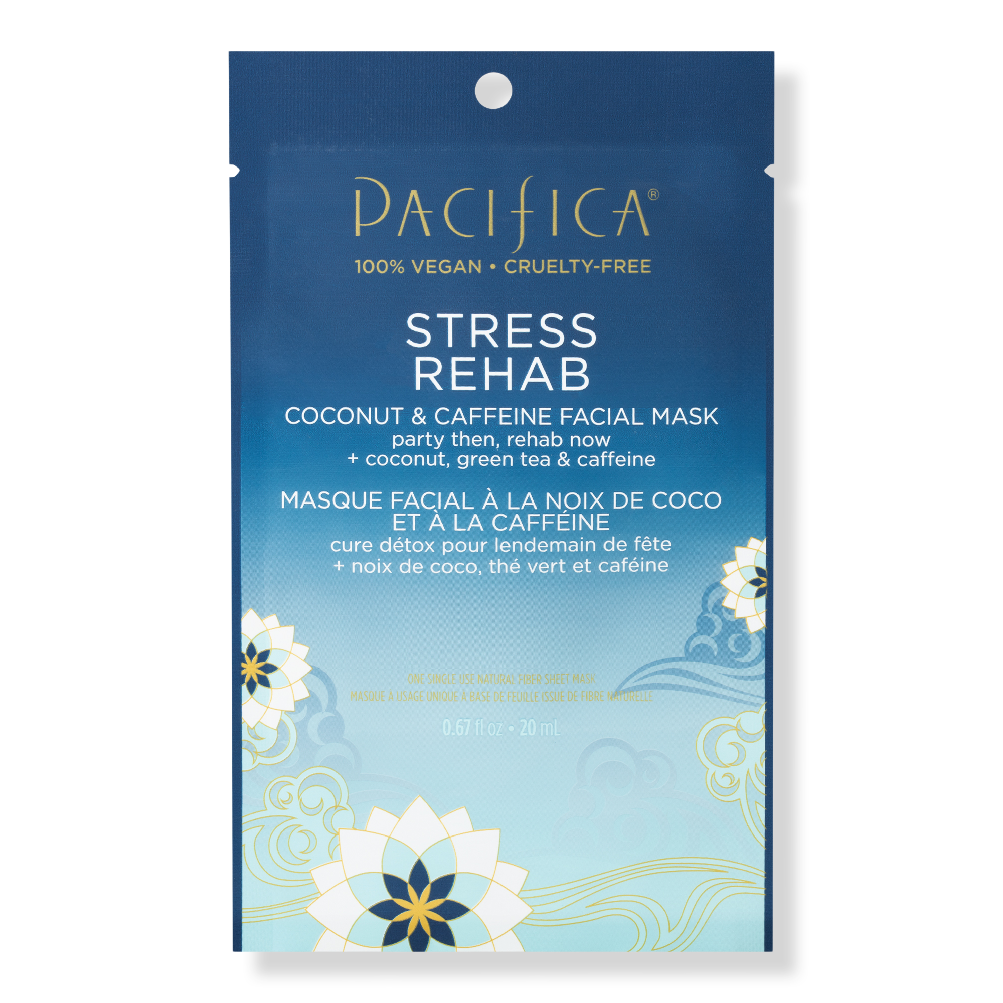 Pacifica Stress Rehab Coconut & Caffeine Facial Mask #1