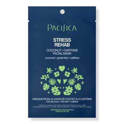 Pacifica Stress Rehab Coconut & Caffeine Facial Mask