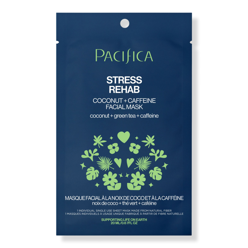Pacifica - Stress Rehab Coconut & Caffeine Facial Mask | Ulta Beauty