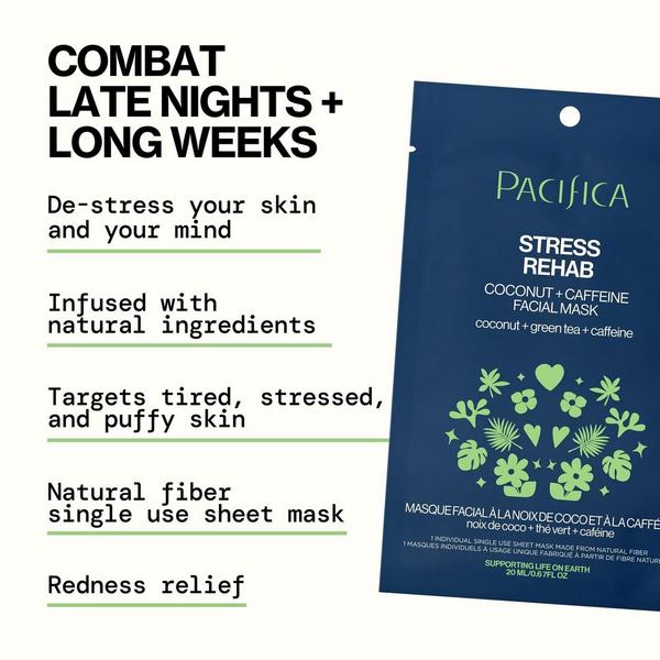 Pacifica Stress Rehab Coconut & Caffeine Facial Mask #4