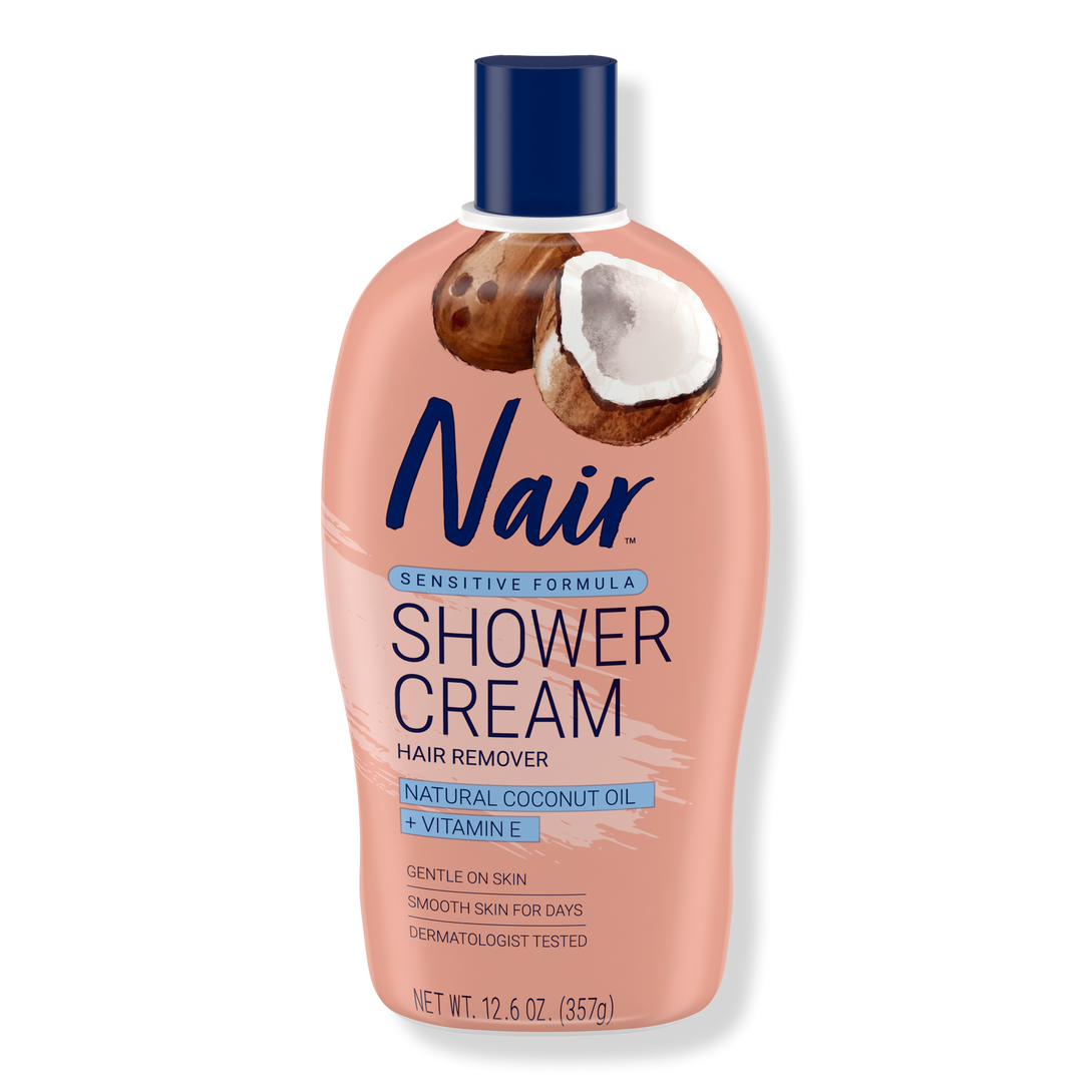 Sensitive Formula Hair Removal Shower Cream with Coconut Oil - Nair | Ulta  Beauty