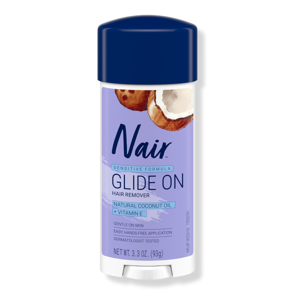 Glides Away Sensitive Formula Hair Remover with Coconut Oil Nair