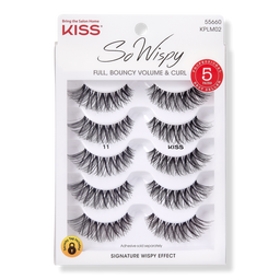 Kiss So Wispy Lashes #11 Multipack