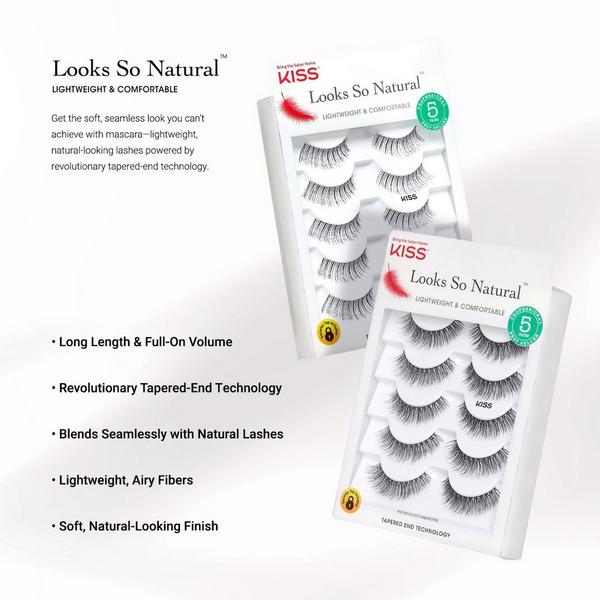 Kiss Looks So Natural Lash Shy, Multipack #8