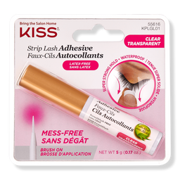 Kiss Strip Lash Brush On Adhesive - Clear