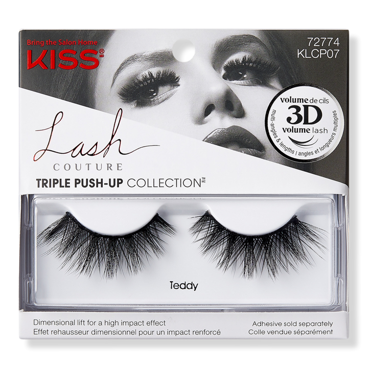Kiss Lash Couture Triple Push-Up, Teddy #1