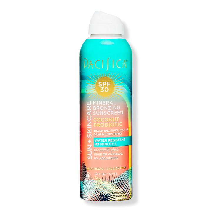 Pacifica Sun + Skincare Mineral Bronzing Sunscreen Coconut Probiotic SPF 30 #1