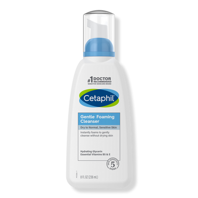 Cetaphil Gentle Foaming Cleanser Face Wash for Sensitive Skin