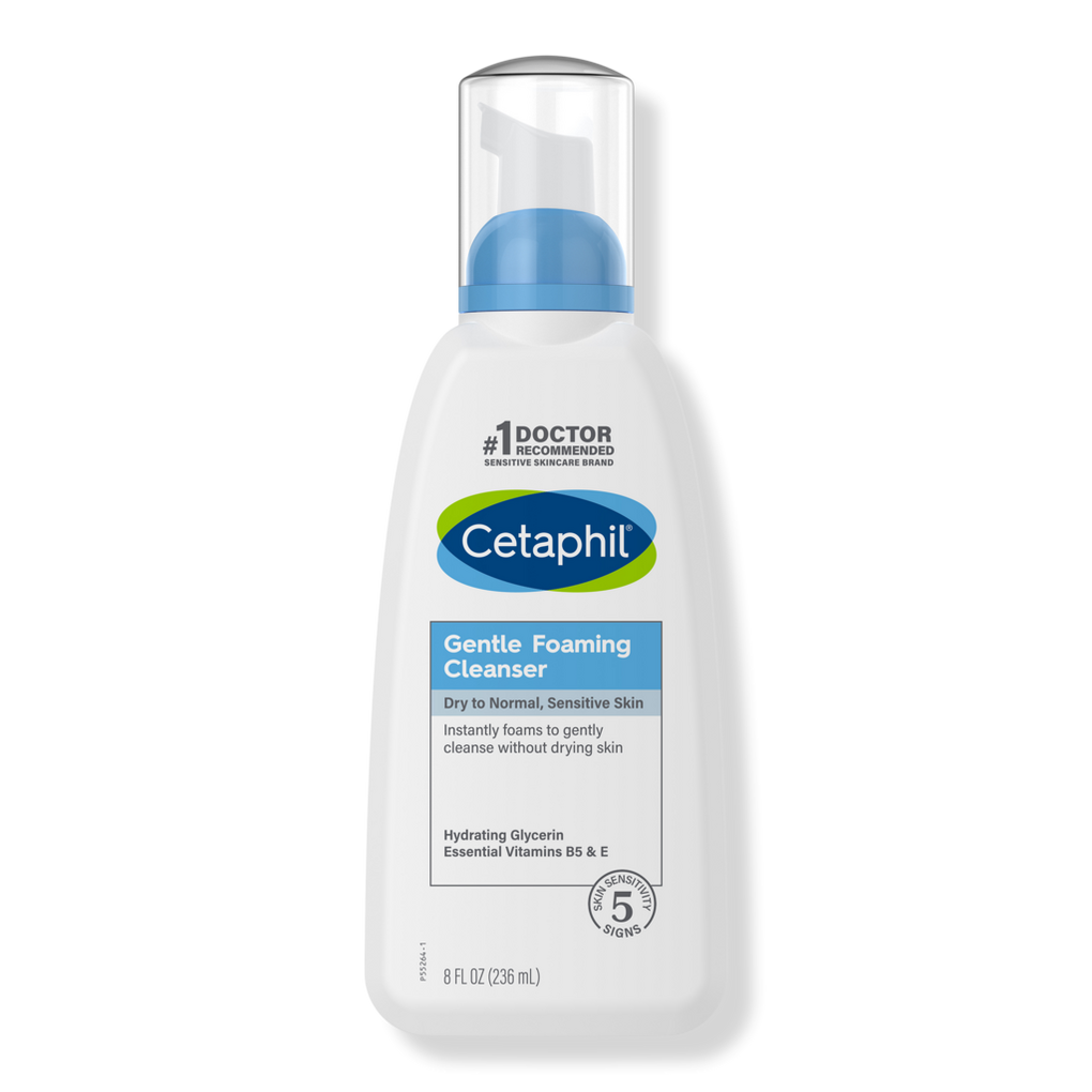 Cetaphil Cleanser, Gentle Foaming - 8 fl oz