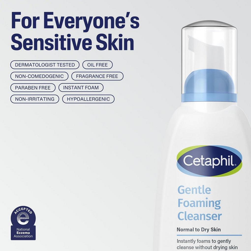 Essentials Sensitive Skin Foaming Facial Cleanser