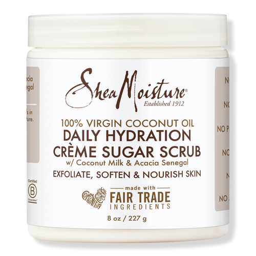 Daily Hydration 100% Virgin Coconut Oil Crème Sugar Scrub