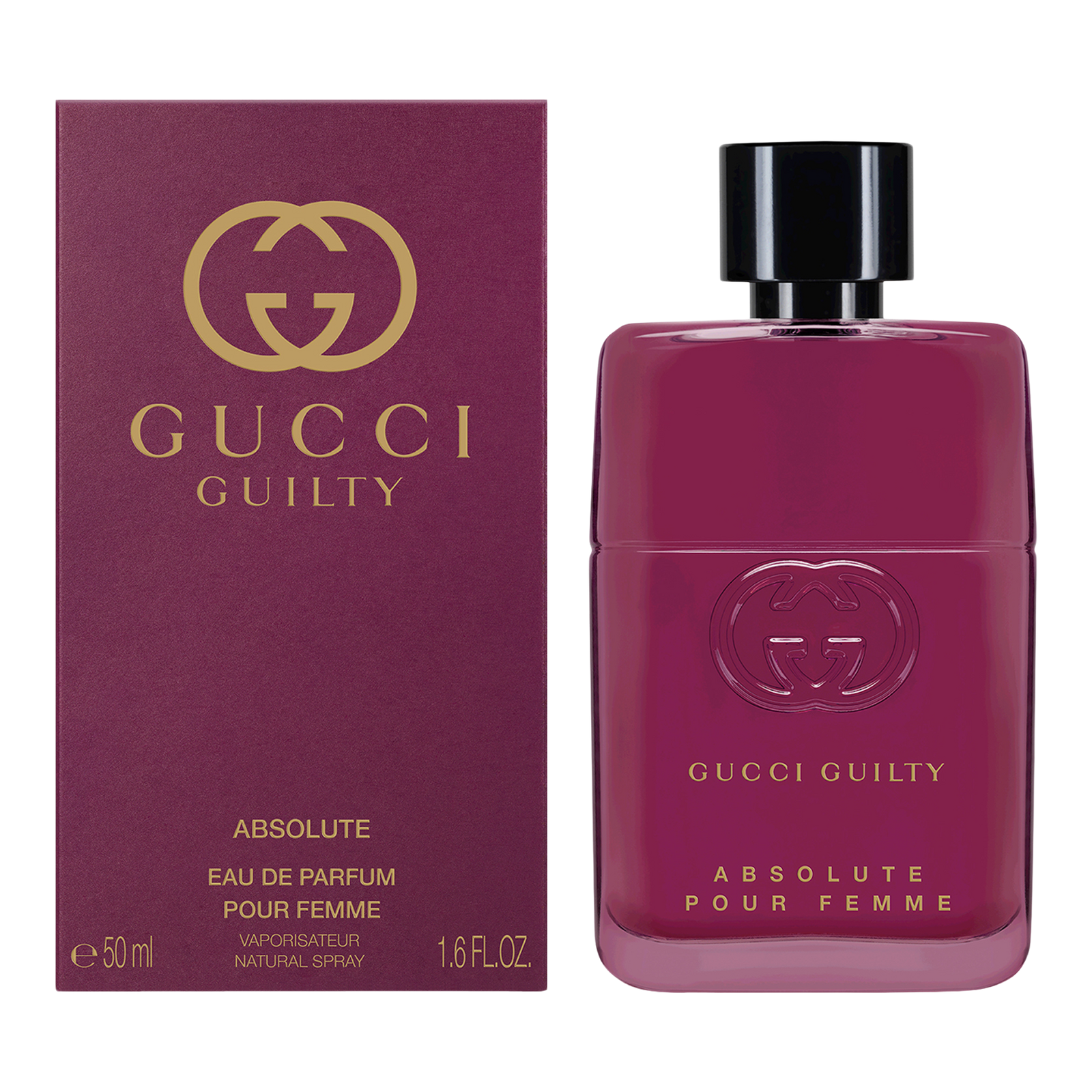 Gucci Guilty Absolute Eau De Parfum Spray By Gucci - 1.6 oz Gucci Guilty Absolute Eau De Parfum Spray By Gucci - 1.6 oz