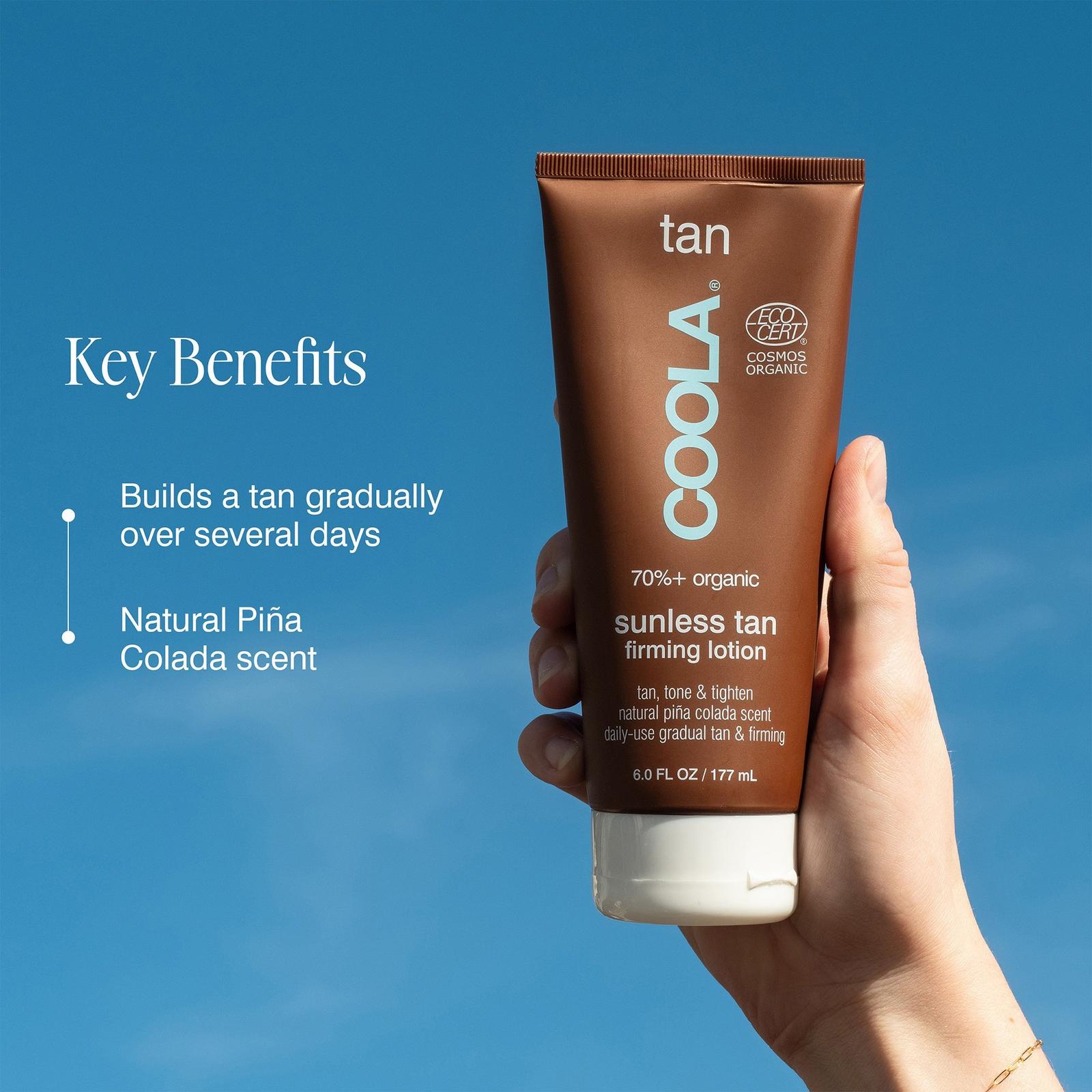 Organic Sunless Tan Firming Lotion