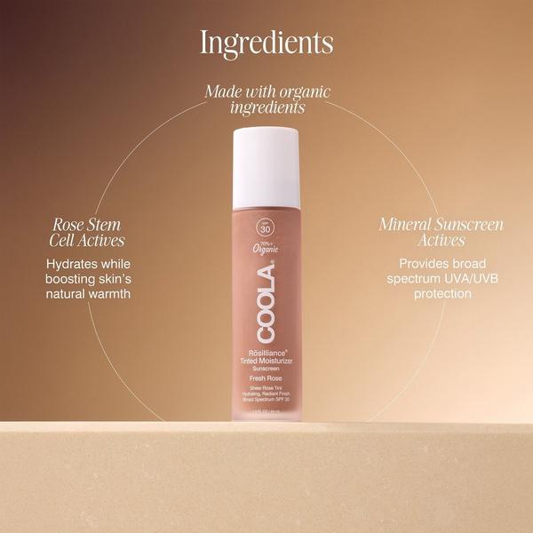 COOLA Rosilliance Tinted Moisturizer Organic Sunscreen SPF 30 #3