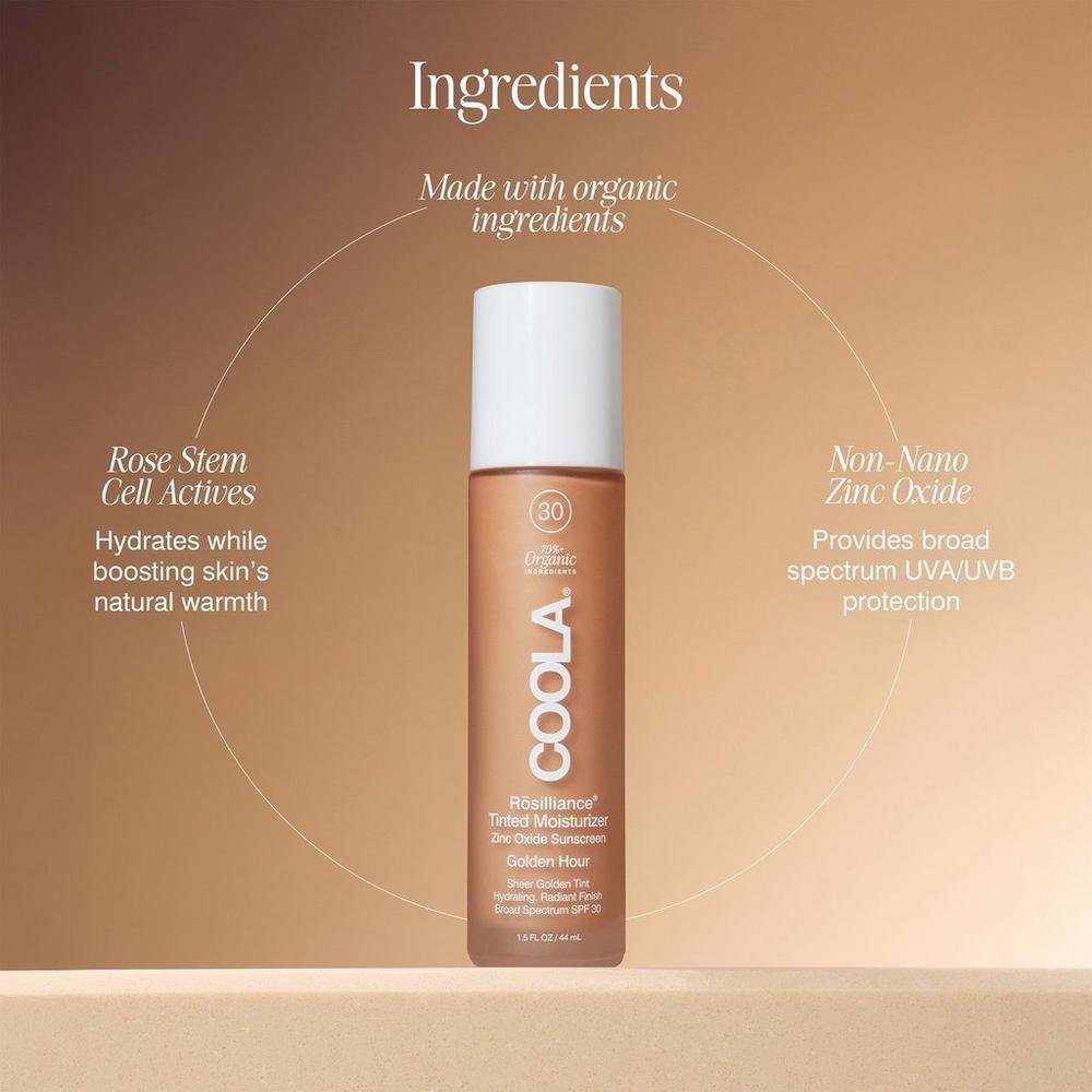 Rosilliance Tinted Moisturizer Organic Sunscreen SPF 30