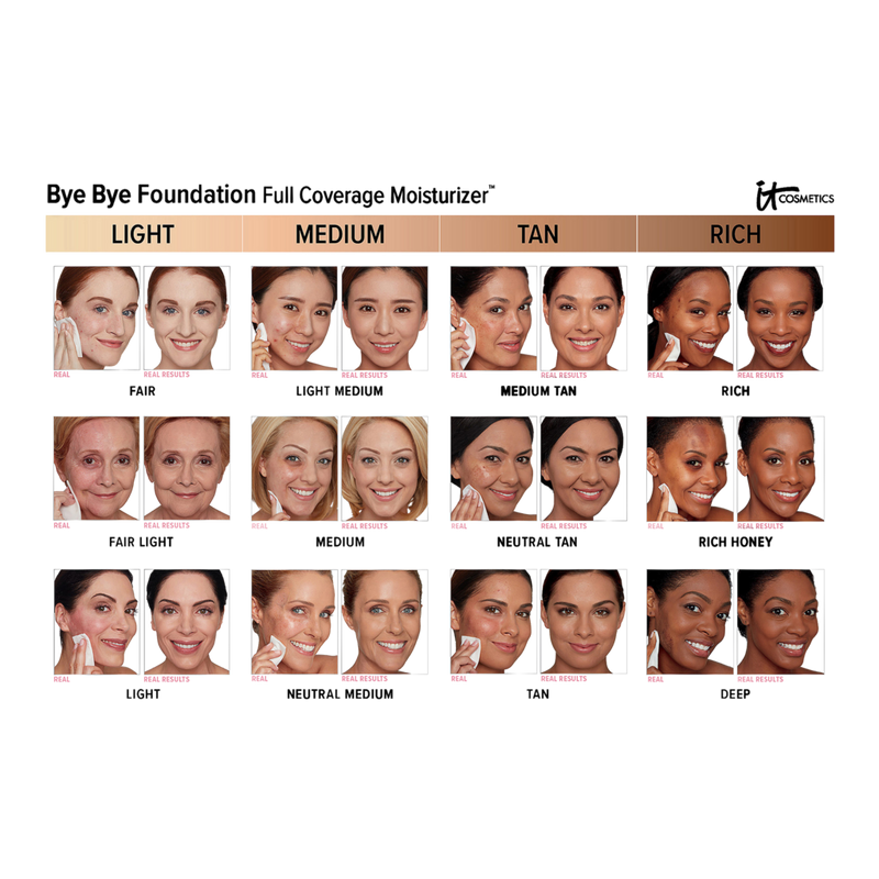 IT Cosmetics Bye Bye Foundation Full Coverage Moisturizer with SPF 50+ #4