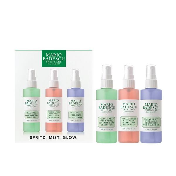 Mario Badescu Spritz. Mist. Glow. Set #2