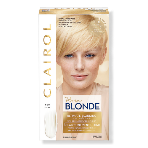 Clairol born blonde hair color