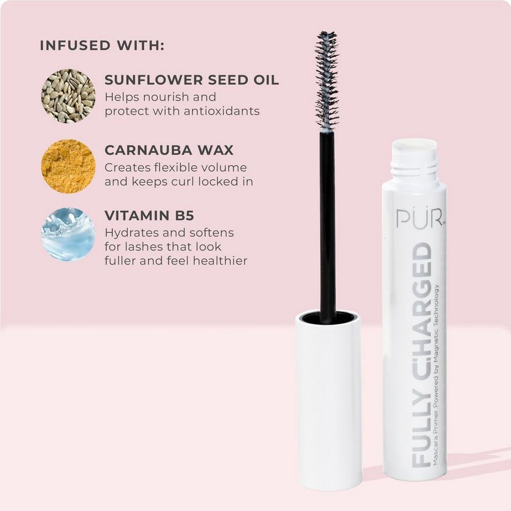 Fully Charged Mascara Primer Powered by Magnetic Technology
