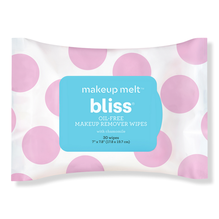 Makeup Melt OilFree Makeup Remover Wipes Bliss Ulta Beauty