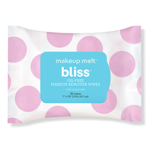 Bliss Makeup Melt OilFree Makeup Remover Wipes Ulta Beauty