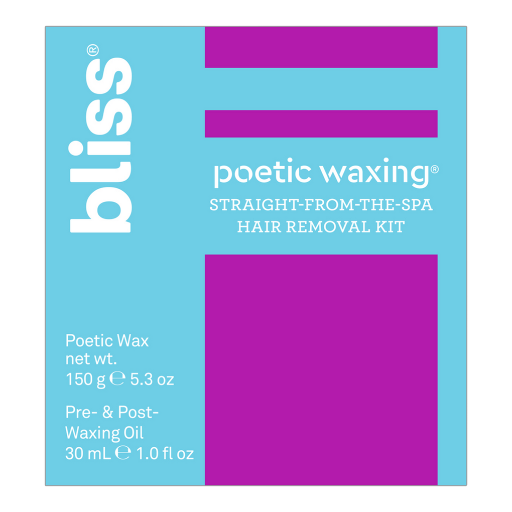 Bliss Poetic Waxing Hair Removal Kit - 5.3 oz box