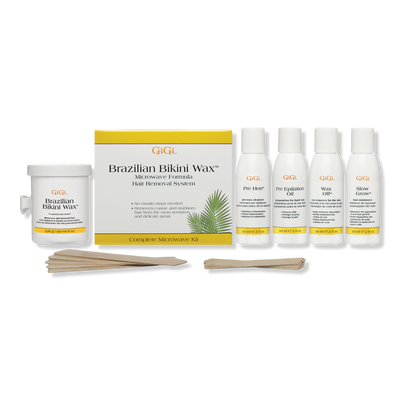 Gigi Brazilian Bikini Wax Microwave Kit