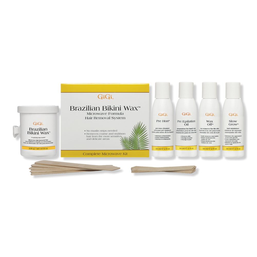 Gigi Brazilian Bikini Wax Microwave Kit