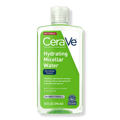 CeraVe Hydrating Micellar Water with Ceramides for Dry Skin