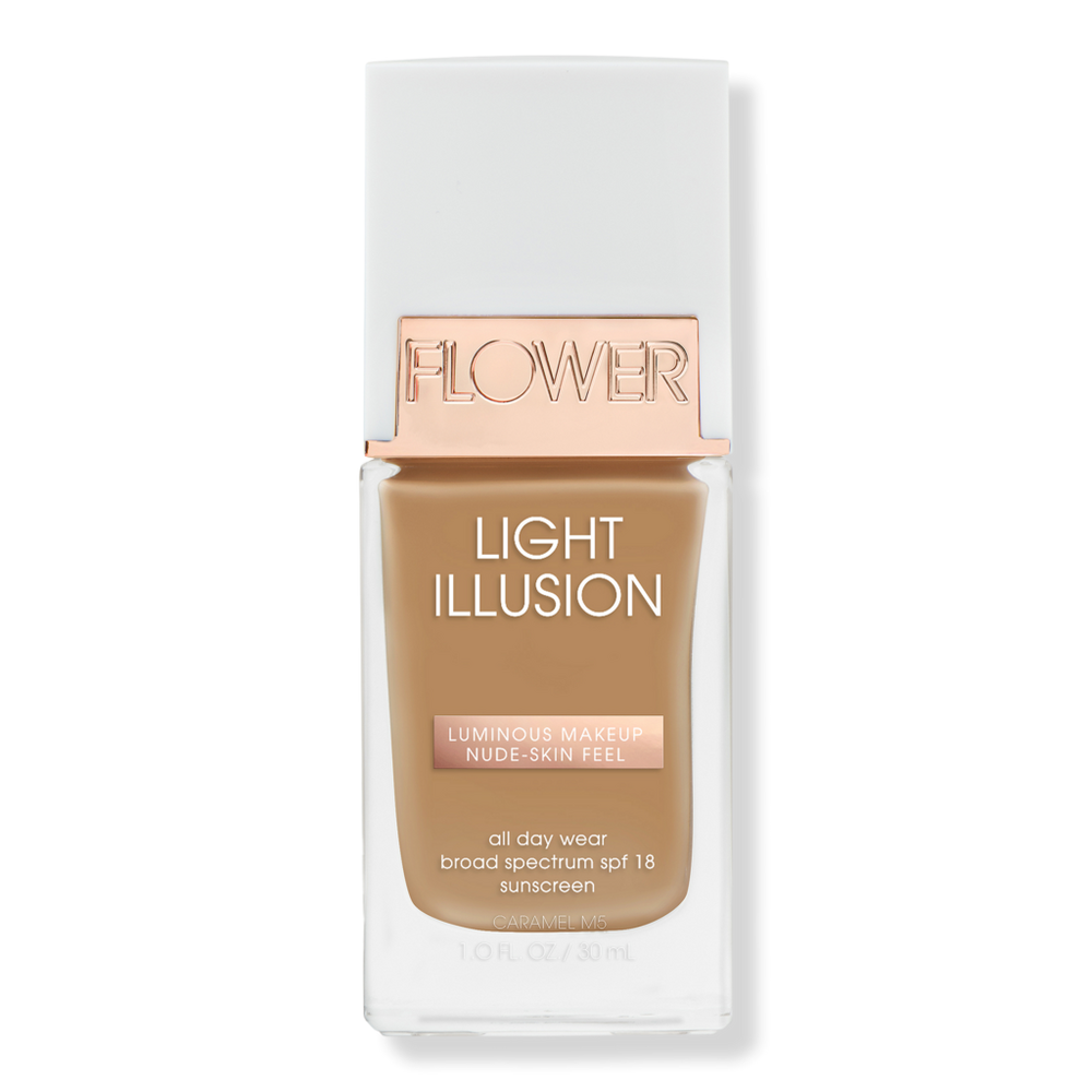 Flower Beauty Light Illusion Liquid Foundation - Caramel In Brown