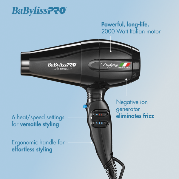 BaBylissPRO Nano Titanium Portofino Dryer #4