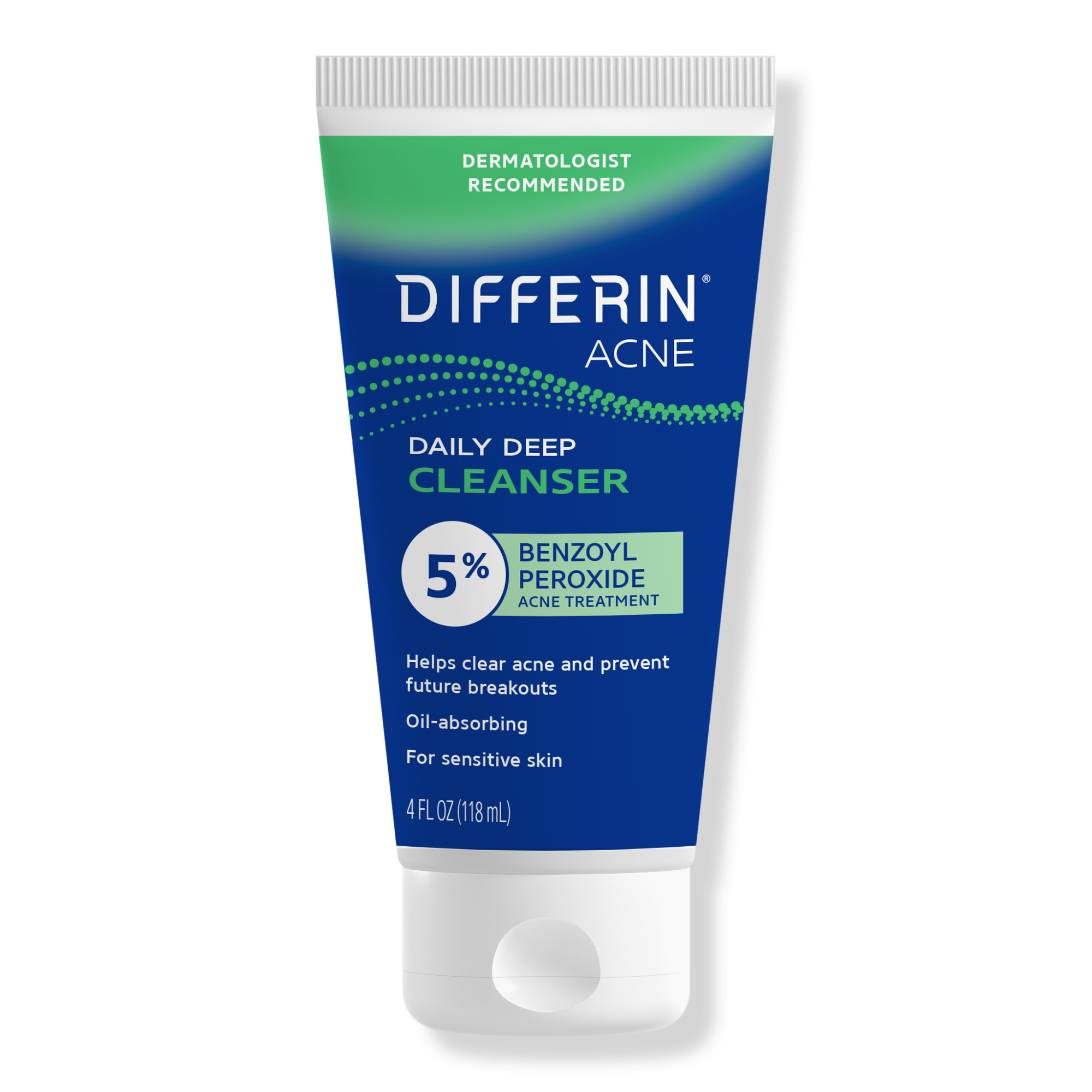 Differin 5% Benzoyl Peroxide Daily Deep Cleanser #1