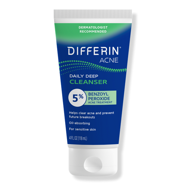 Differin 5% Benzoyl Peroxide Daily Deep Cleanser #1