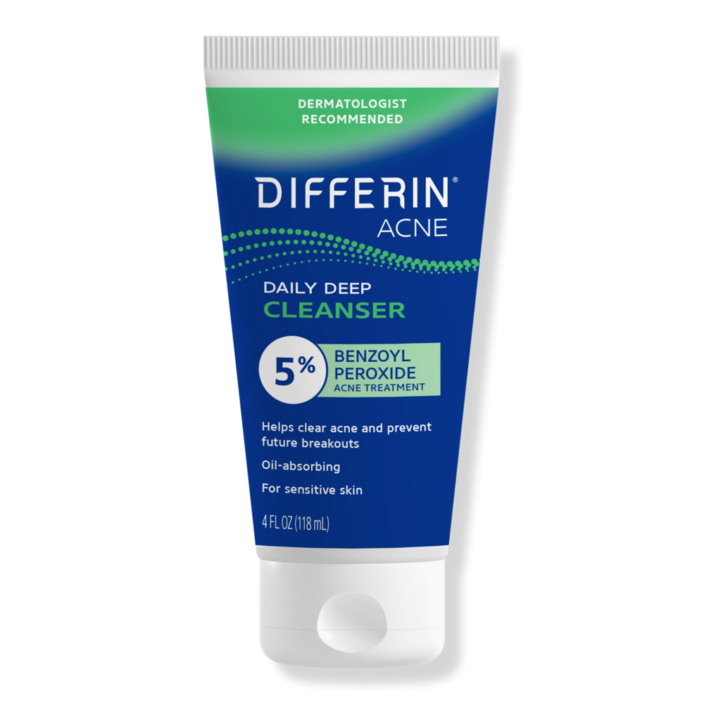Differin 5% Benzoyl Peroxide Daily Deep Cleanser