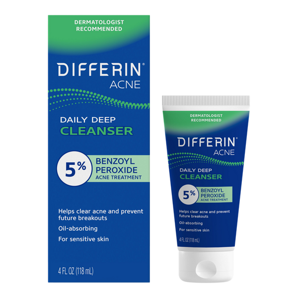 Differin 5% Benzoyl Peroxide Daily Deep Cleanser #3