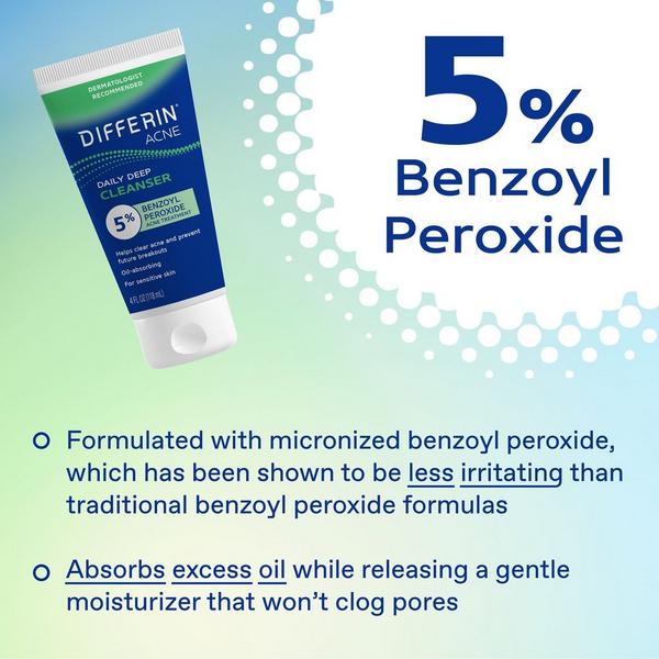 Differin 5% Benzoyl Peroxide Daily Deep Cleanser #4