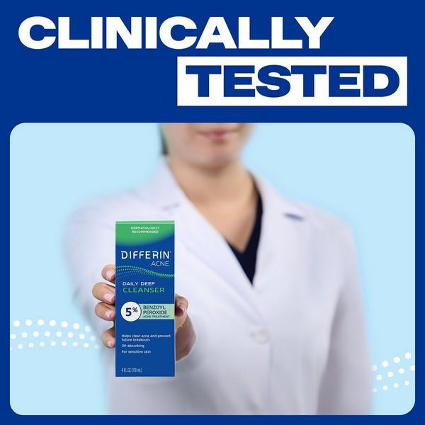 Differin 5% Benzoyl Peroxide Daily Deep Cleanser #8