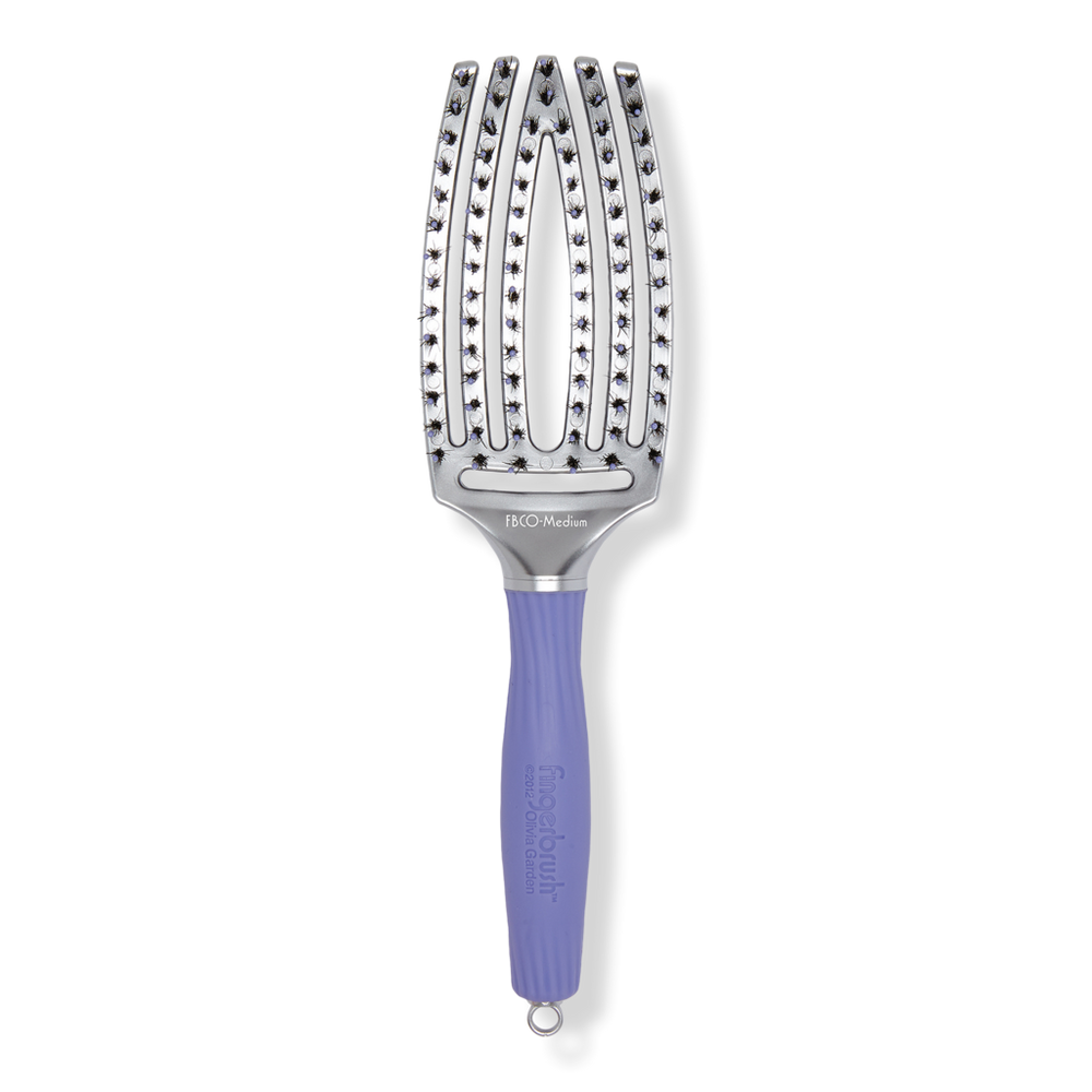 Olivia Garden Medium Vented Paddle Fingerbrush Combo