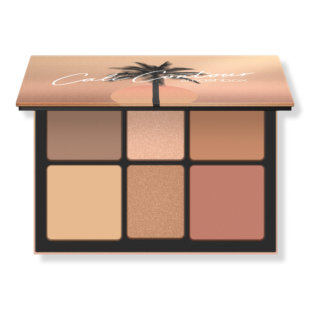 Smashbox Cali Contour Blush, Highlighter, & Bronzer Face Palette #1